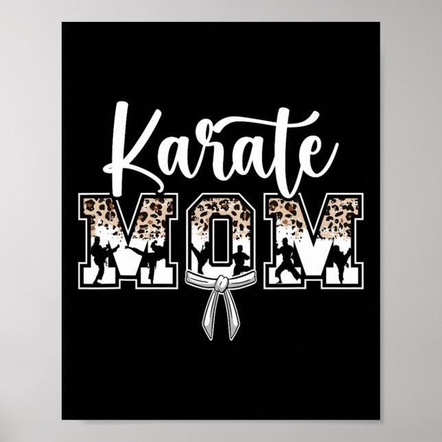 Affiche Karate Maman Karate Mama Karate Mother (Devant)