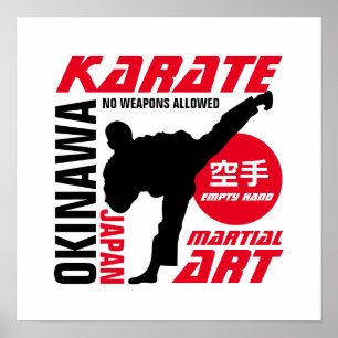Affiche Karate Man