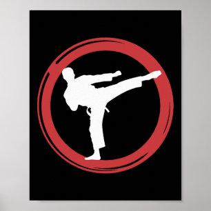 Affiche Karate Martial Arts Essence