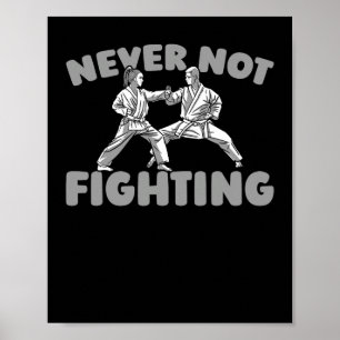 Affiche Karate Martial Arts Fighter - Karate 1