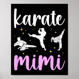 Affiche Karate Mimi Fiers Karate Mimi Grand-mère