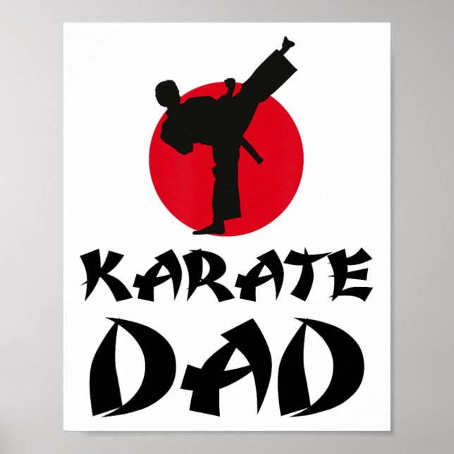 Affiche Karate Papa Martial Arts (Devant)