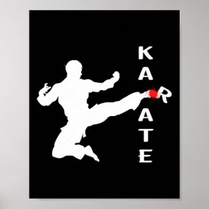Affiche Karate Shirt