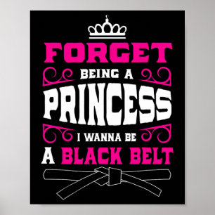 Affiche Kareth Girls Cadeau Karate Girl