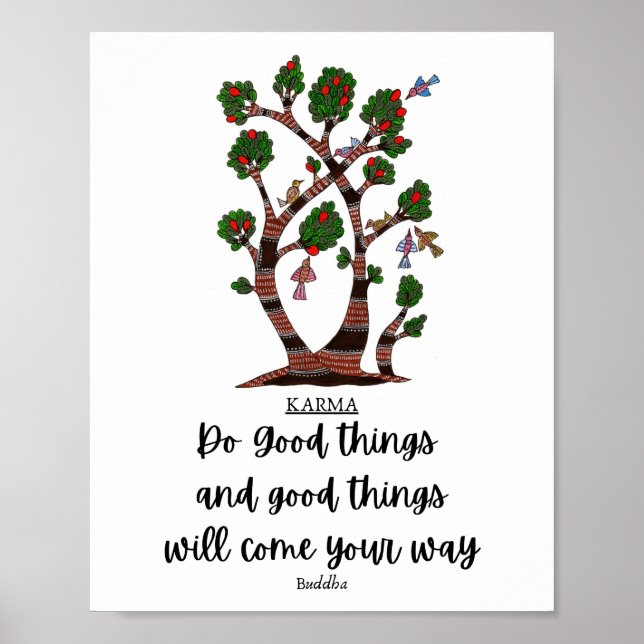 Affiche Karma-Do Good Things (Devant)