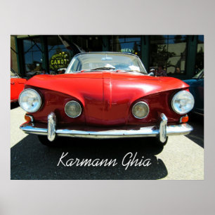 Affiche Karmann Ghia
