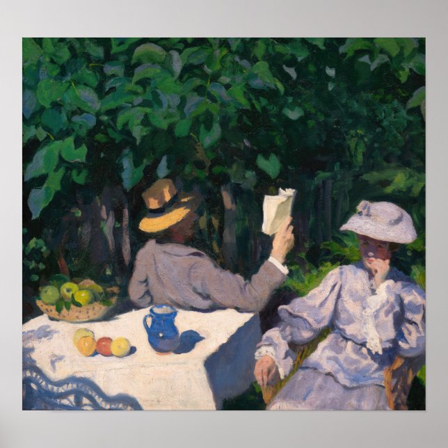 Affiche Károly Ferenczy - Matin Ensoleillé (Devant)