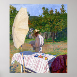 Affiche Károly Ferenczy - Octobre