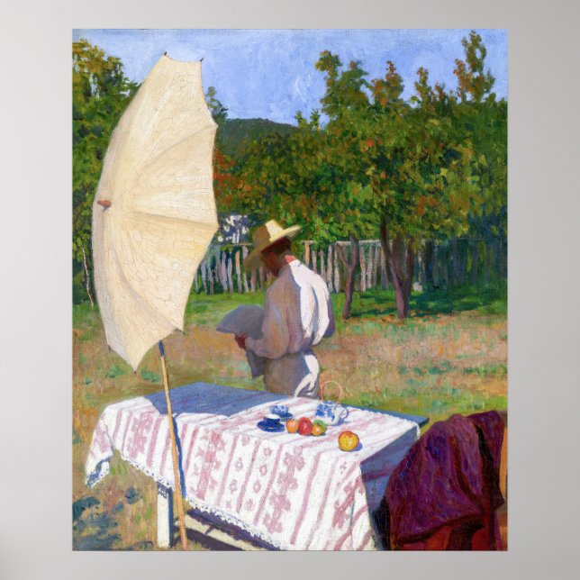 Affiche Károly Ferenczy - Octobre (Devant)