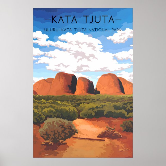 Affiche Kata Tjuta - Uluru Kata Tjuta National Park (Devant)