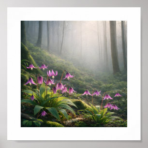 Affiche Katakuri de printemps dans la brume – Atr Print