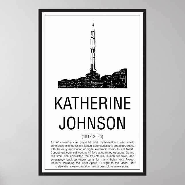 Affiche Katherine Johnson (Devant)