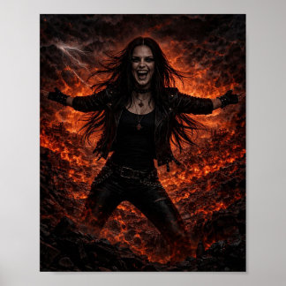 Affiche Kathryn Darke riante