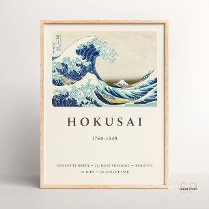 Affiche Katsushika Hokusai La Grande Vague
