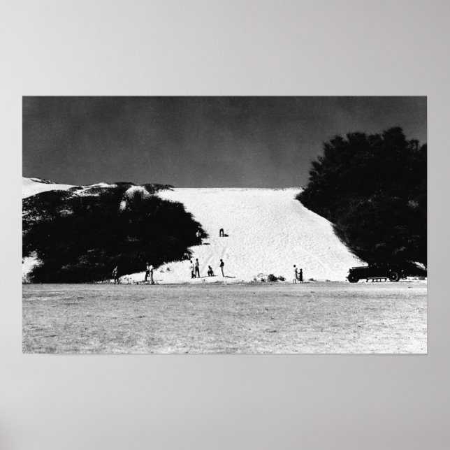 Affiche Kauai, Hawaii - Vue sur les sables d'écorce (Devant)