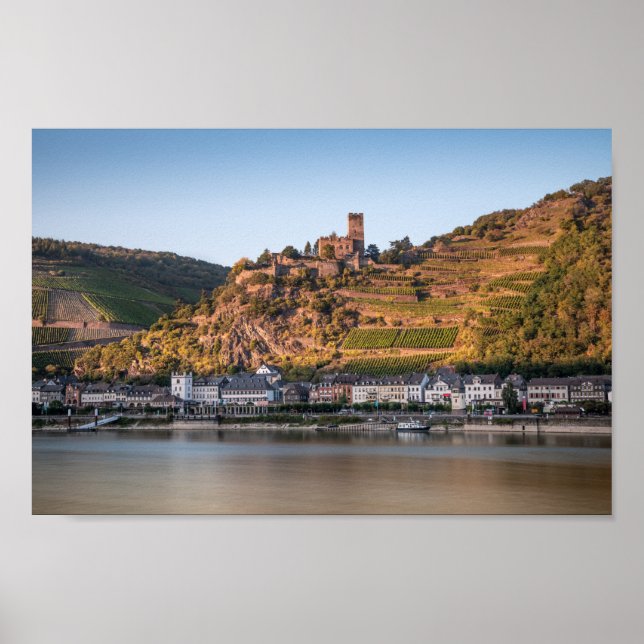 Affiche Kaub am Rhein - Allemagne (Devant)