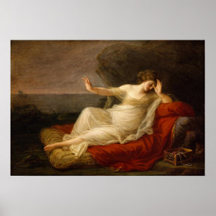 Affiche Kauffman - Ariadne Abandonnée Par Thésée