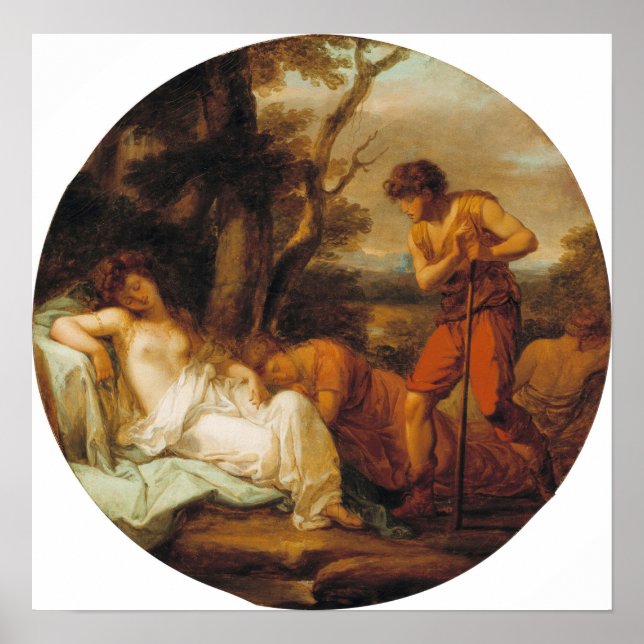 Affiche Kauffman - Cymon et Iphigénie (Devant)