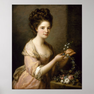 Affiche Kauffman - Eleanor comtesse de Lauderdale