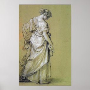 Affiche Kauffman - Étude de femme debout