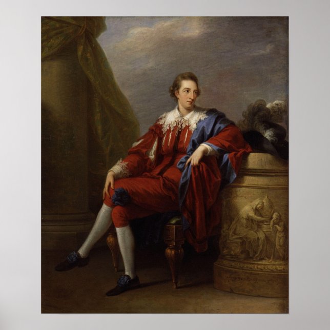Affiche Kauffman - Portrait De John Simpson 1777 (Devant)