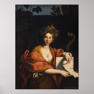 Affiche Kauffman - Sibylle de Cumes d'après Domenichino 17
