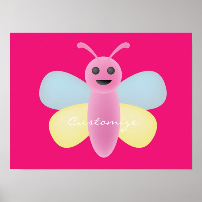 Affiche Kawaii Bee Thunder_Cove multicolore (Devant)