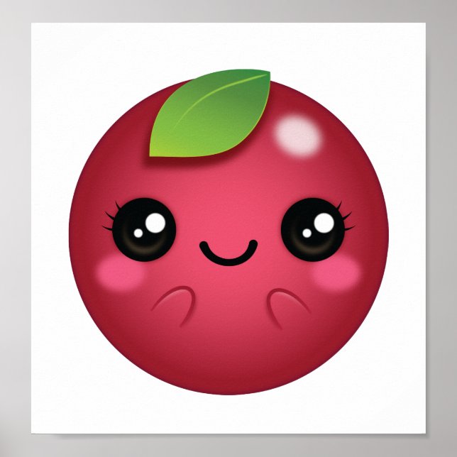Affiche Kawaii Cranberry (Devant)