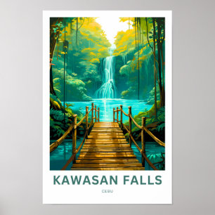 Affiche Kawasan Falls Cebu Imprimer