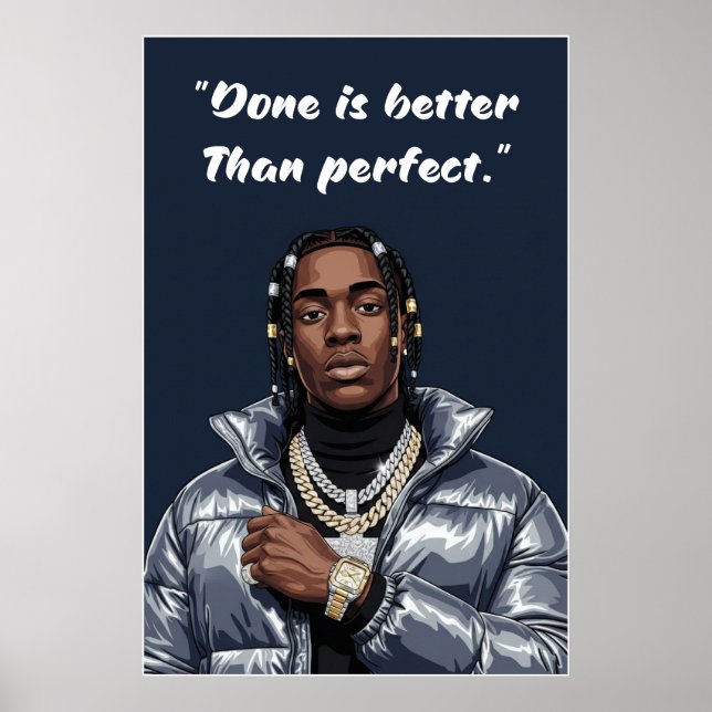 Affiche Kay Flock – Fait est mieux que parfait (Devant)