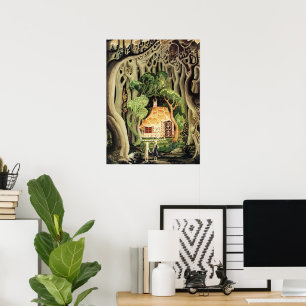Affiche Kay Nielsen Hansel et Gretel