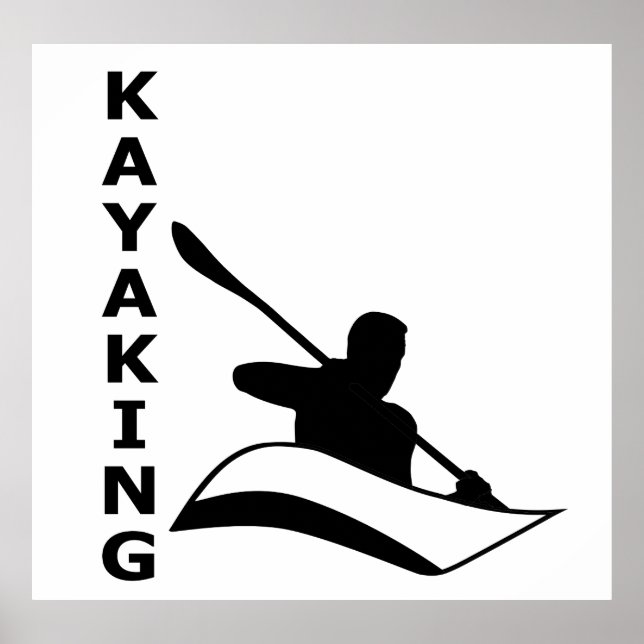 Affiche Kayak (Devant)