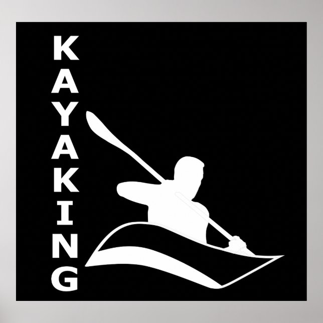Affiche Kayaking (Devant)