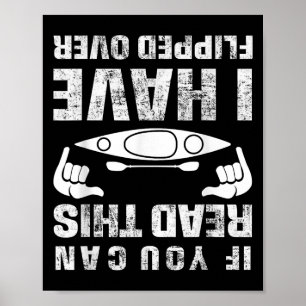 Affiche Kayaking Dit Kayak Citation Humoristique Pour Kay