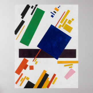 Affiche Kazimir Malevich Composition du suprématisme