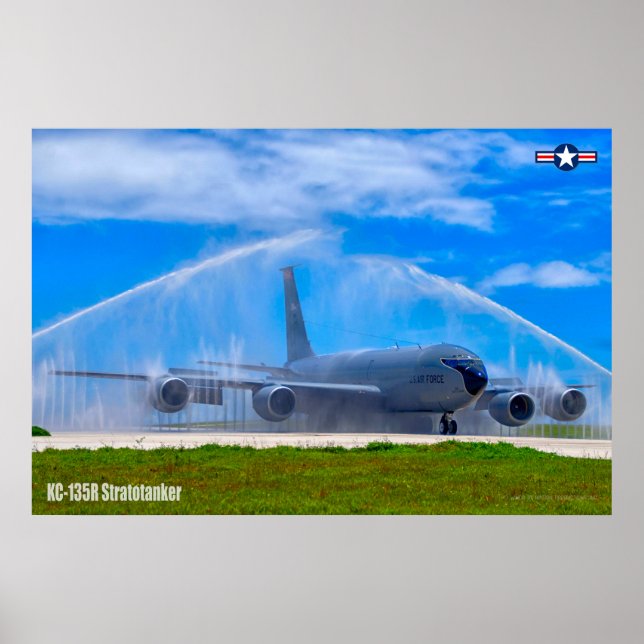 AFFICHE KC-135R STRATOTANKER (Devant)