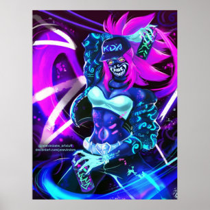 Affiche KDA Akali