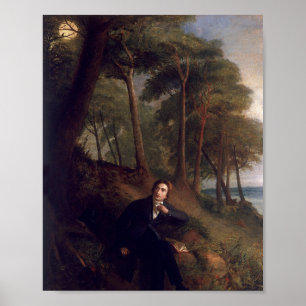 Affiche Keats écoutant le voyant