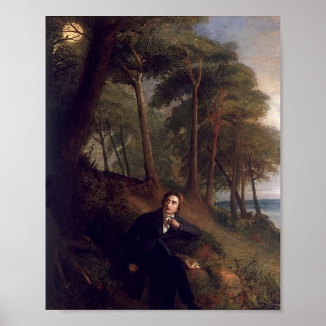 Affiche Keats écoutant le voyant (Devant)