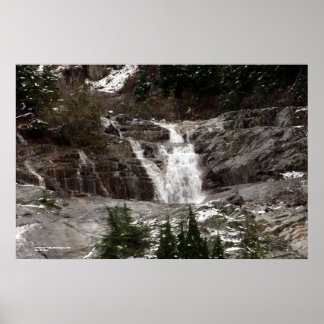 Affiche Keekwulee Falls, Washington, États-Unis