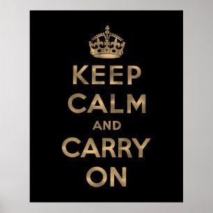 Affiche Keep Calm and Carry