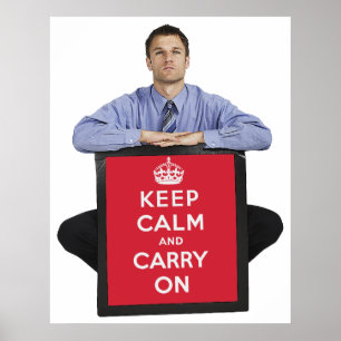 Affiche Keep Calm and Carry