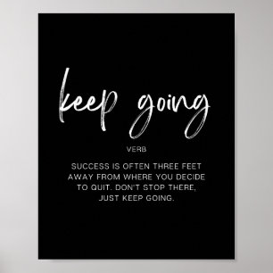 Affiche Keep Going