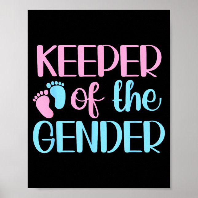 Affiche Keeper Of The Gender Pregnancy Announcement Gender (Devant)