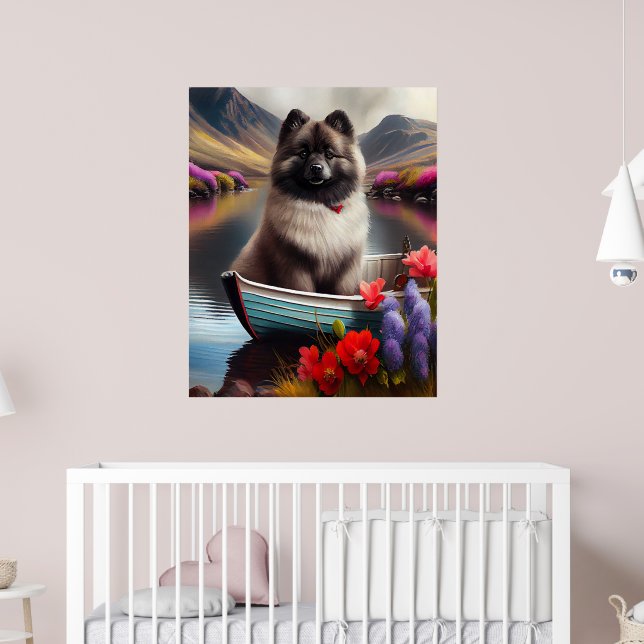 Affiche Keeshone sur une pagaie : une aventure Pittoresque (Pépinière 2)