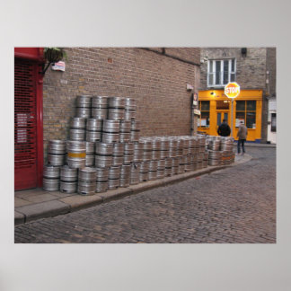 Affiche Kegs de Dublin