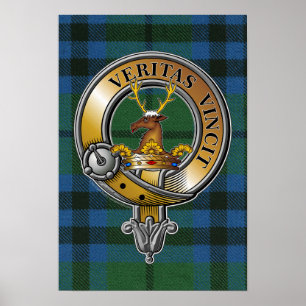 Affiche Keith Tartan & Badge