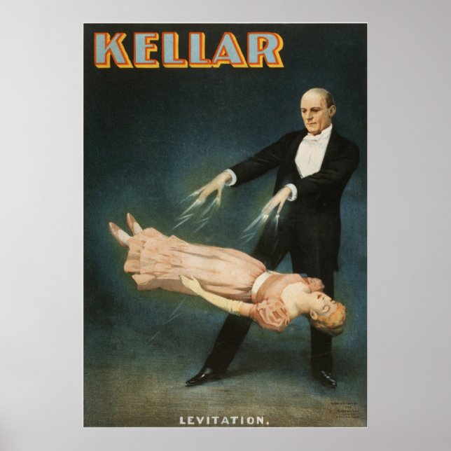 Affiche Kellar Levitation (Devant)