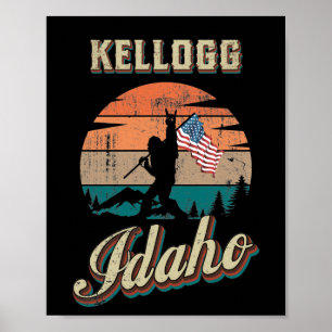 Affiche Kellogg Idaho