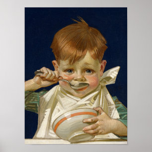 Affiche Kellogg's Kids, 1920 par J. C. Leyendecker